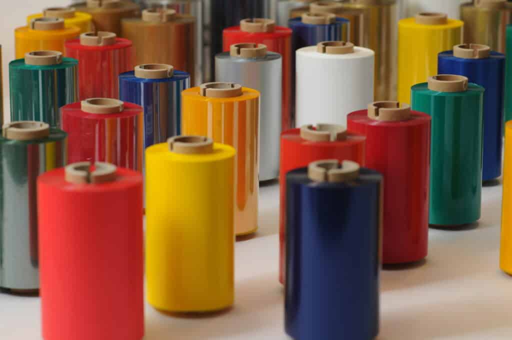 Thermotransfer-Farbbänder für den professionellen Etikettendruck