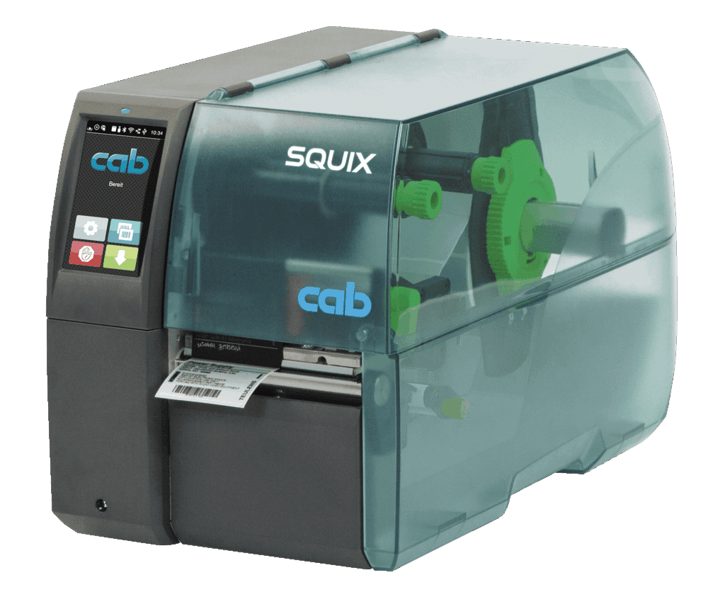 cab SQUIX Etikettendrucker für industrielle Kennzeichnungsaufgaben